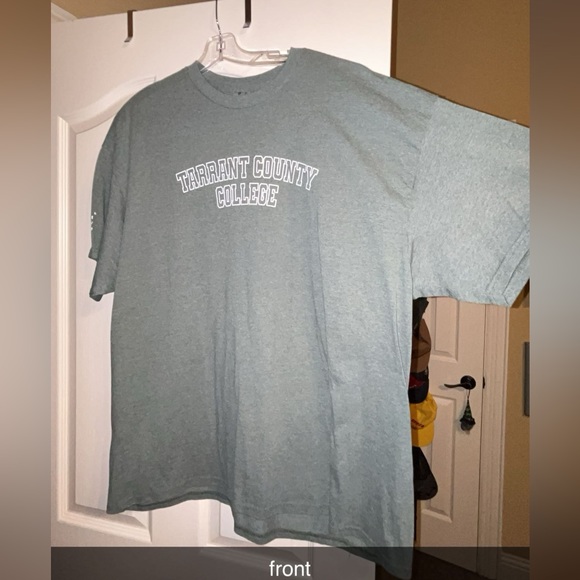 Green TCC Block Letter Tee - Picture 1 of 4